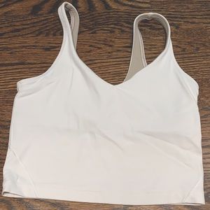 Lululemon white align tank (2)